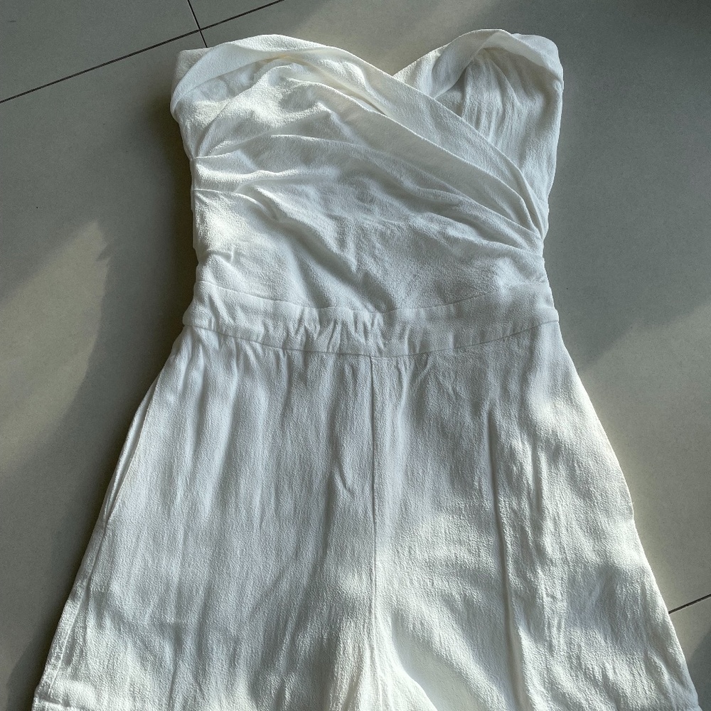 White romper Bardot